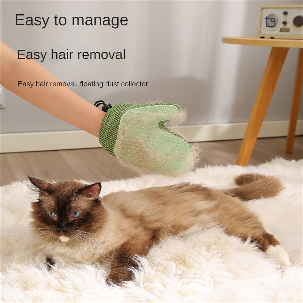 Easy Grooming Glove for Shedding Pets