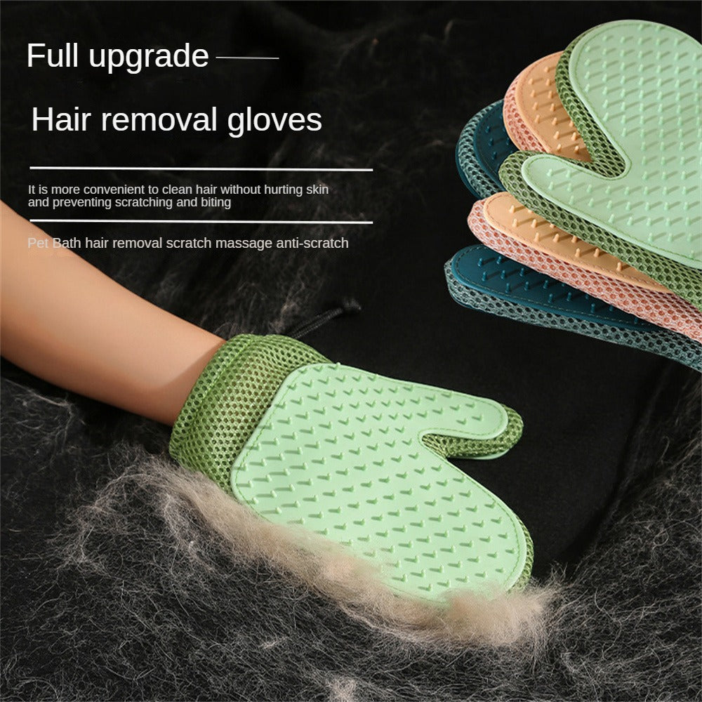 Easy Grooming Glove for Shedding Pets