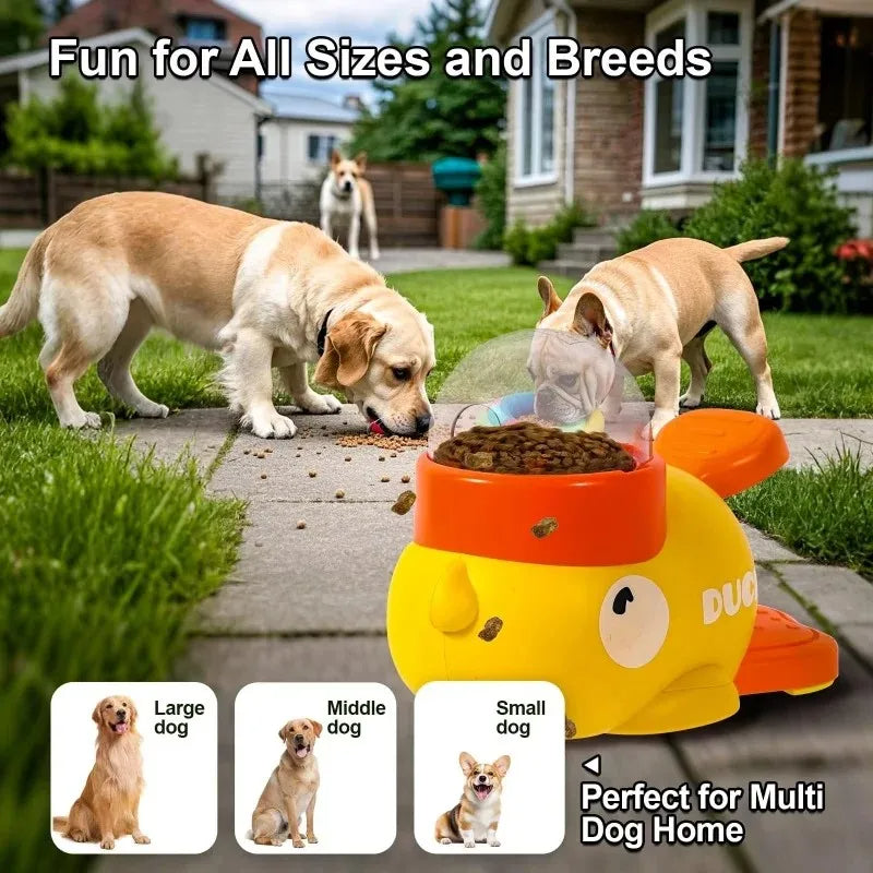 Duck Puzzle Feeder Toy for Fun Dog Training