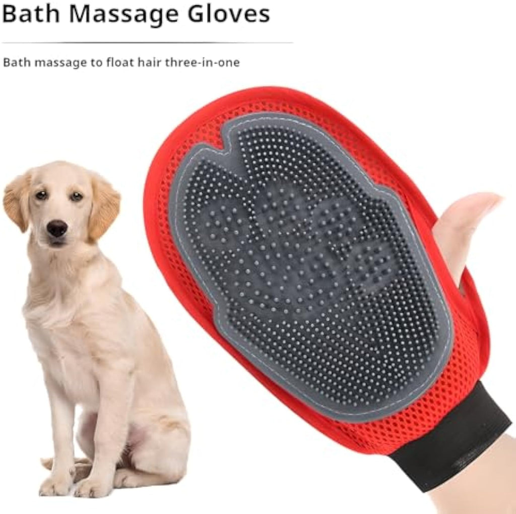 All-in-One Grooming Glove for Clean, Happy Pets