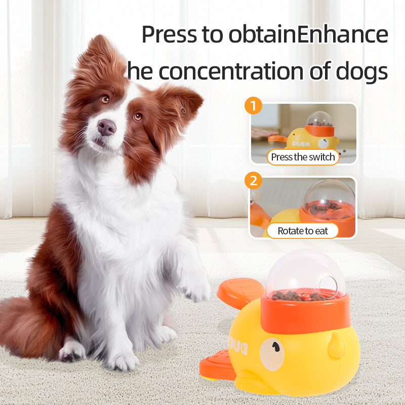 Duck Puzzle Feeder Toy for Fun Dog Training