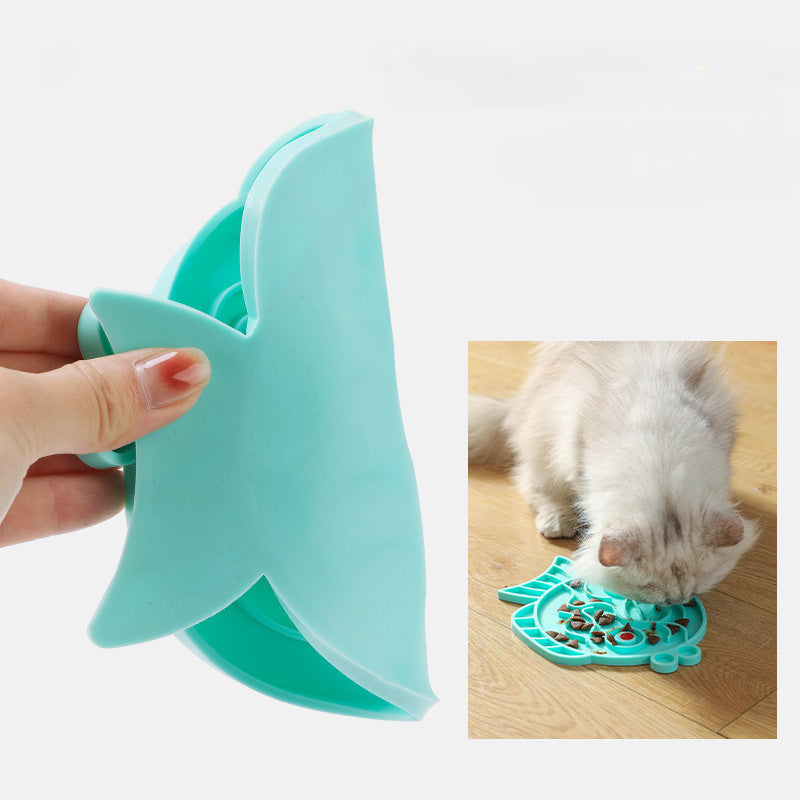Convenient Slow Feed Bowl with Licking Pad