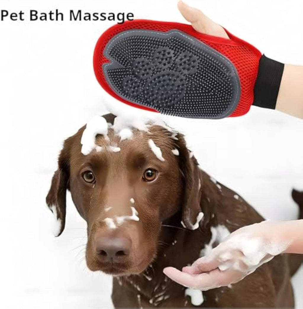 All-in-One Grooming Glove for Clean, Happy Pets