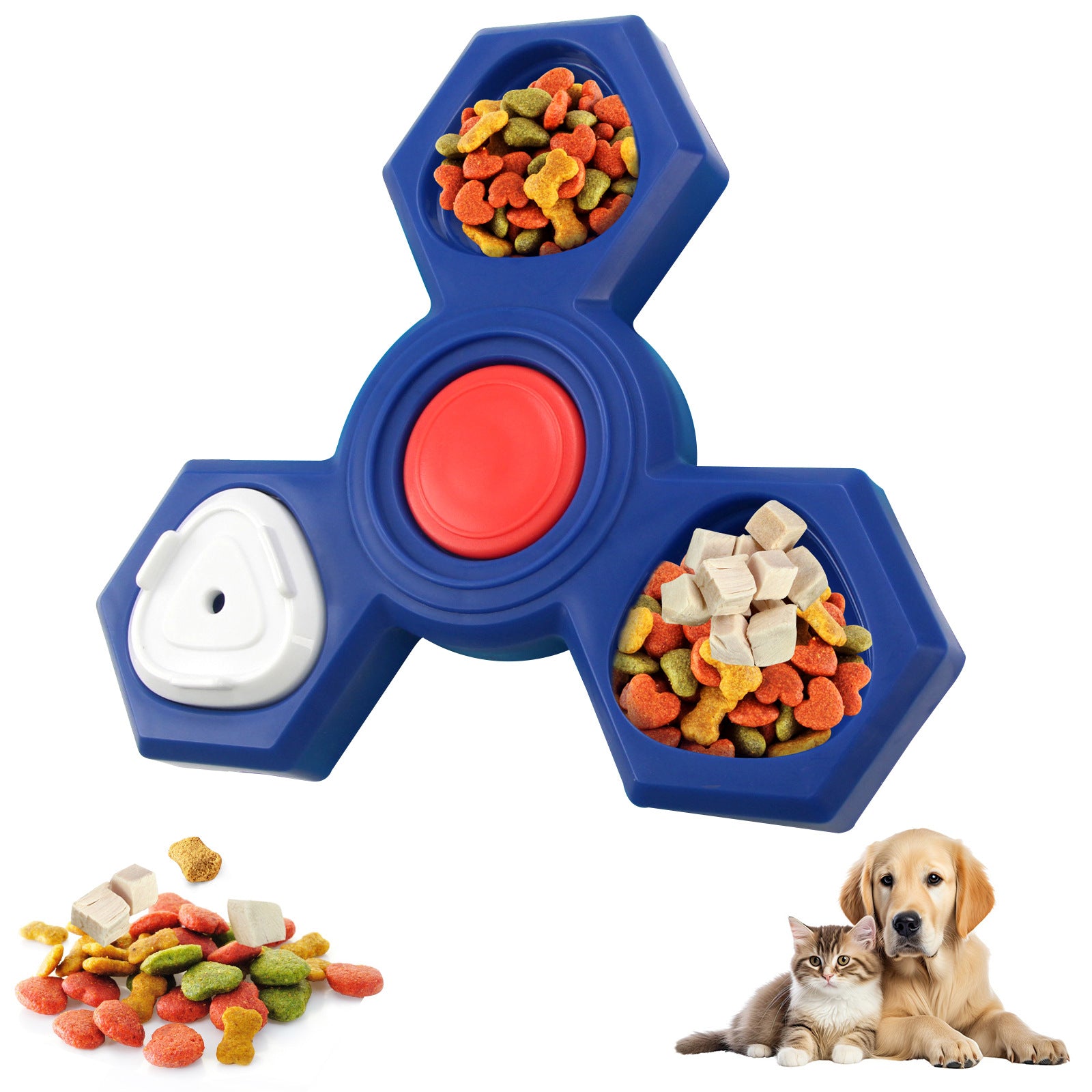 Treat Dispensing Puzzle Toy for Happy Dogs