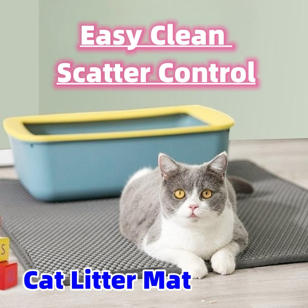 Waterproof Cat Litter Mat for Clean, Happy Homes