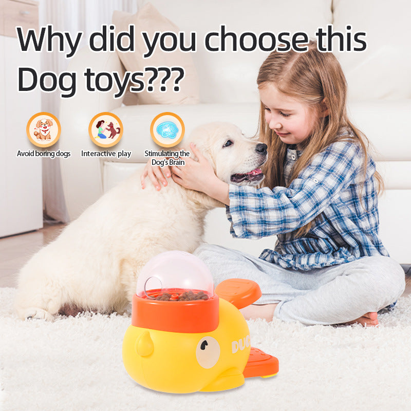 Duck Puzzle Feeder Toy for Fun Dog Training