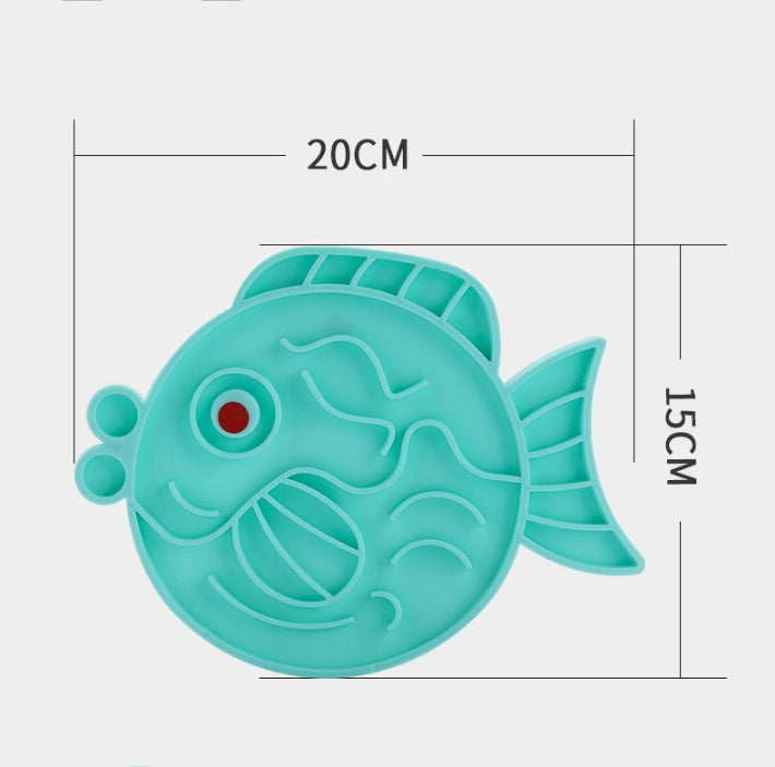 Convenient Slow Feed Bowl with Licking Pad